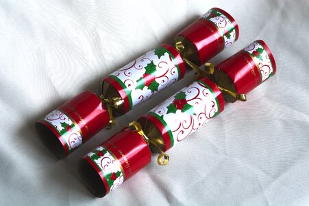 Festive crackers traditional photo