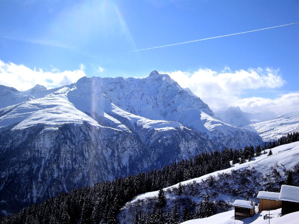 Alpine wintry cold