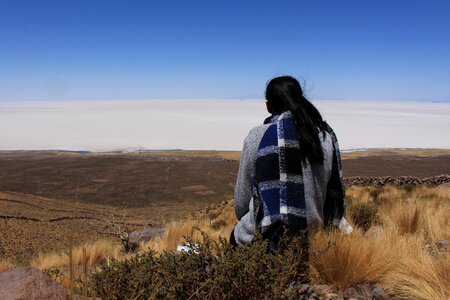 Vision bolivia salt flats photo