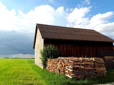 Wood outdoor cabin photo