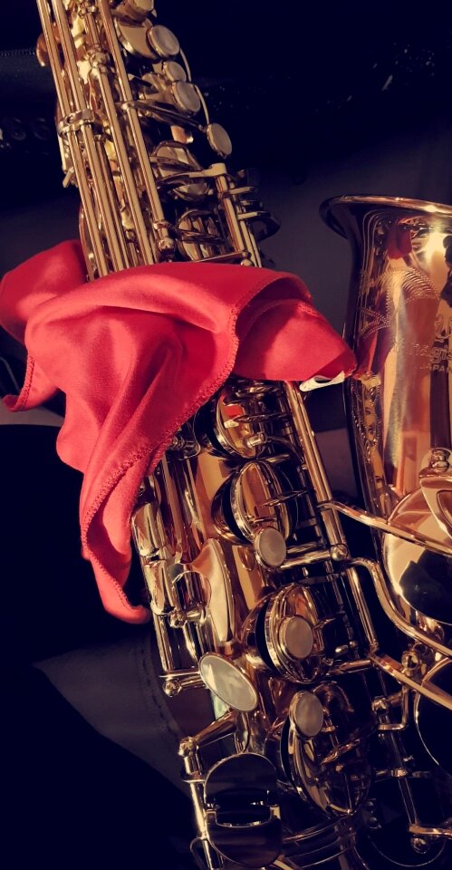 Wind instrument instrument close up