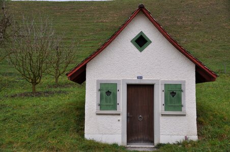 House landscape lonely