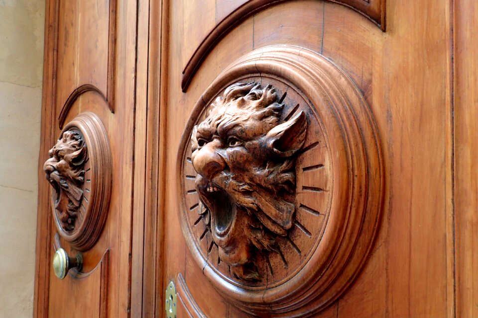 Handle old ornament