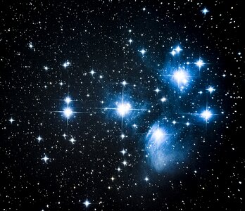 Nebula infinity blue galaxy photo