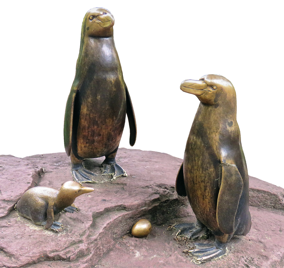 Figurengruppe animal figure sculpture
