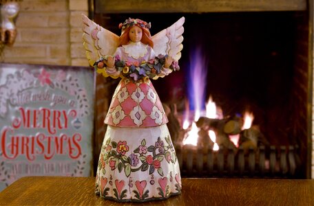 Angel resin decoration statue