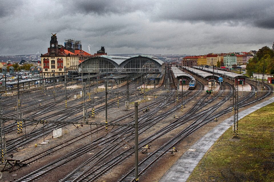 Train railway line train track
