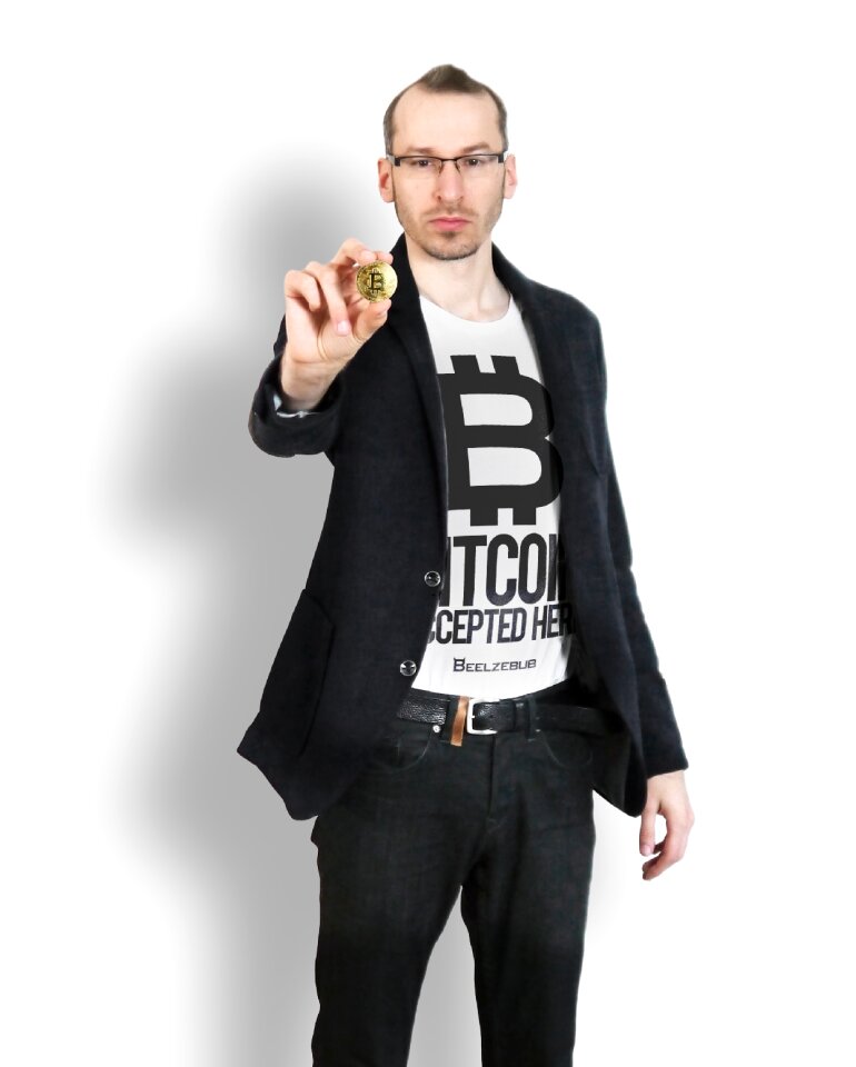 Electronic money crypto-currency crypto