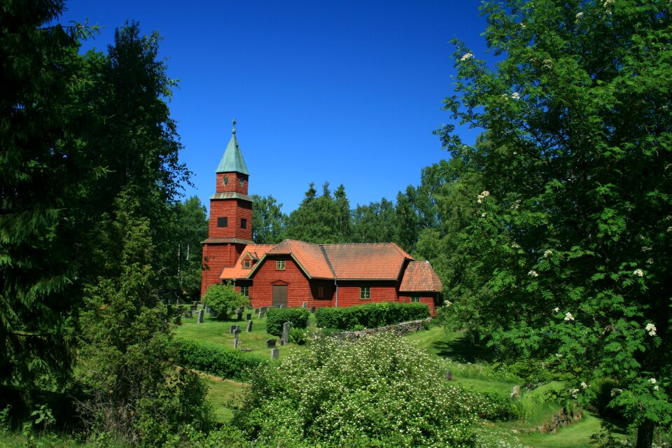 Wooden church sweden architecture