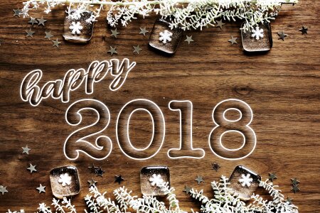 New year white