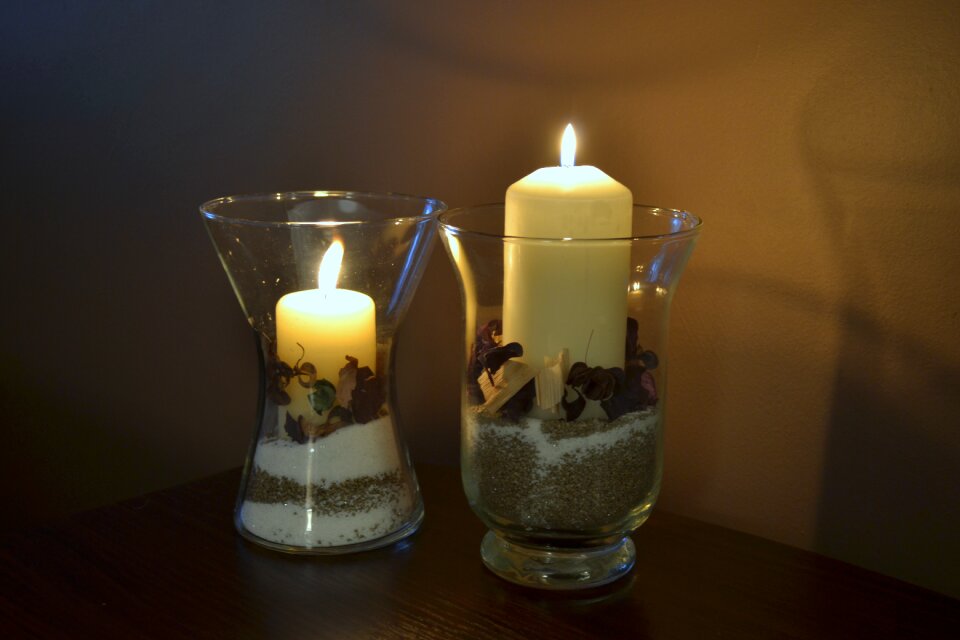The flame glow peace of mind