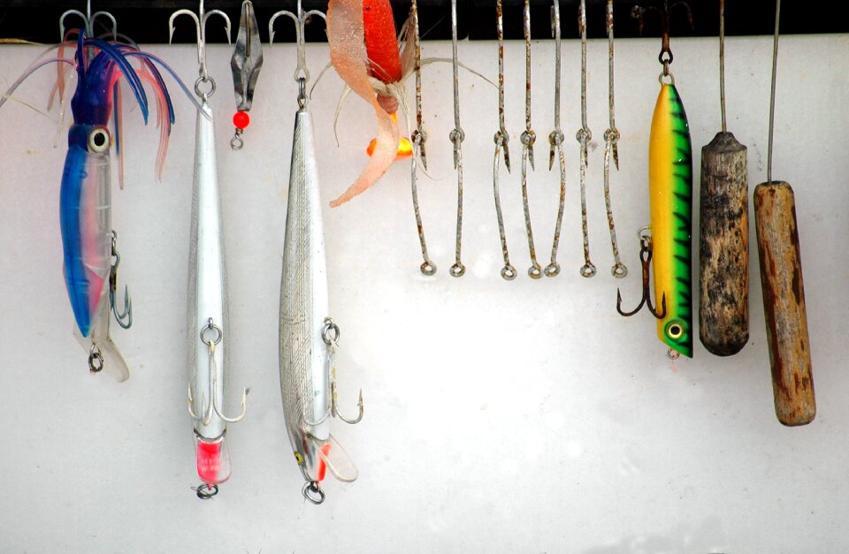 Fishing charter boat hooks