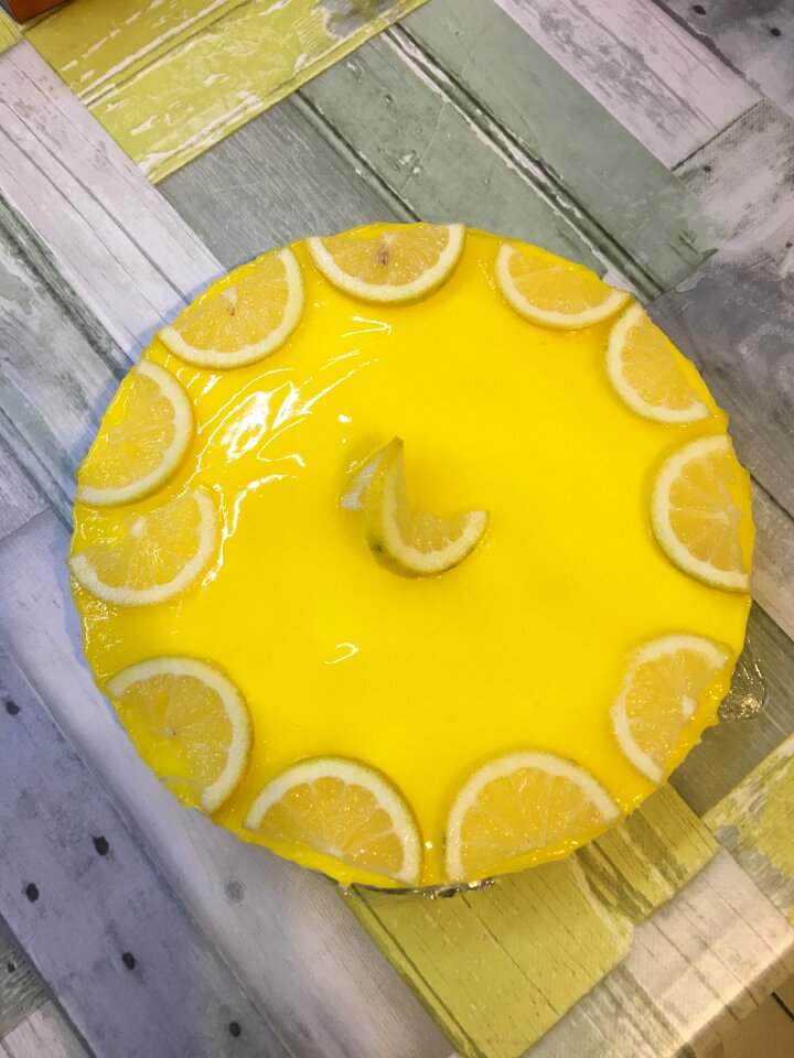 Cheescake lemon sweets organic lemons fountain house