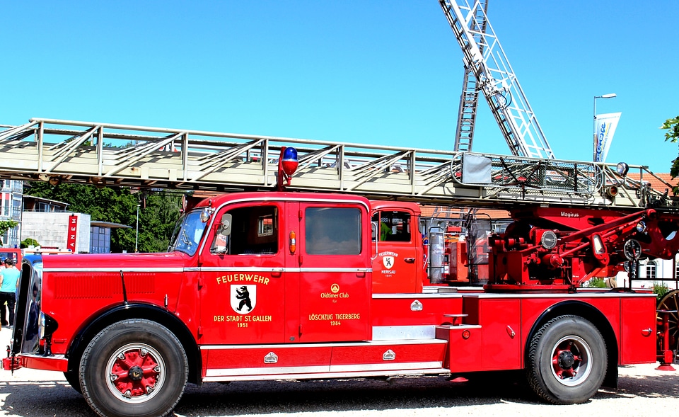 Turntable ladder st gallen switzerland