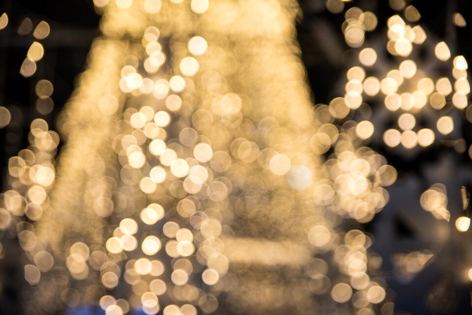 Blur pattern gold