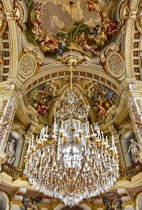 Stupinigi trompeloeil royal palace photo