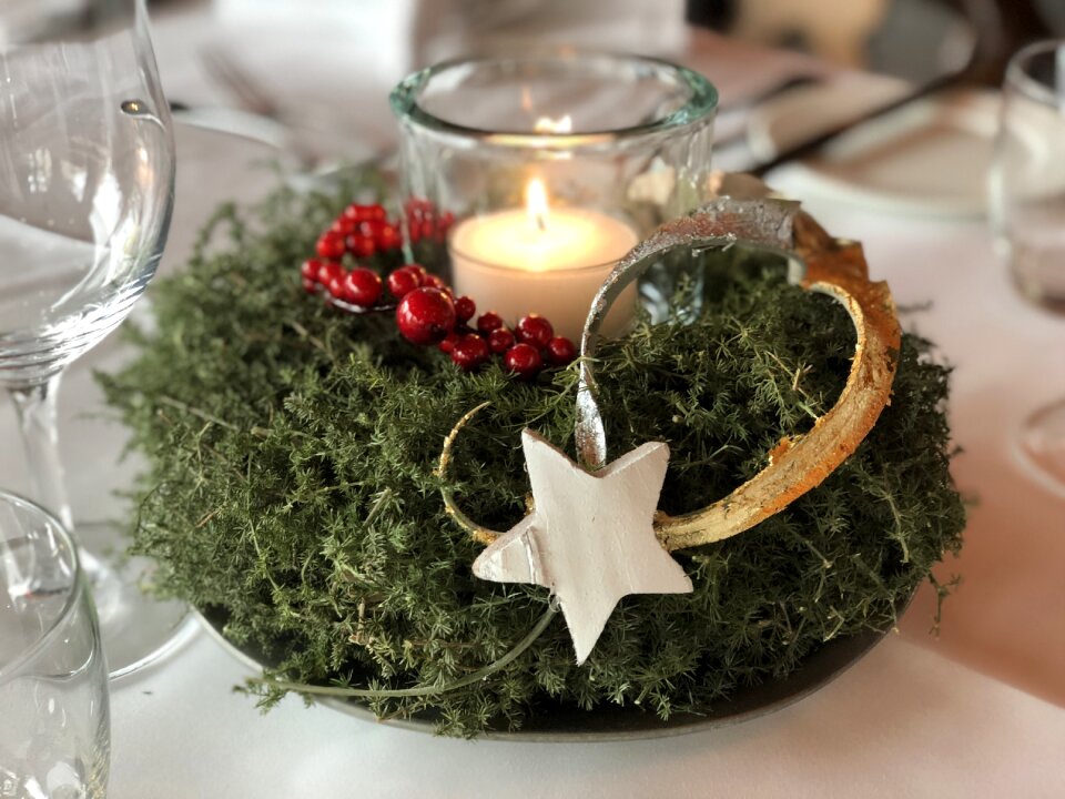 Wreath decoration christmas time