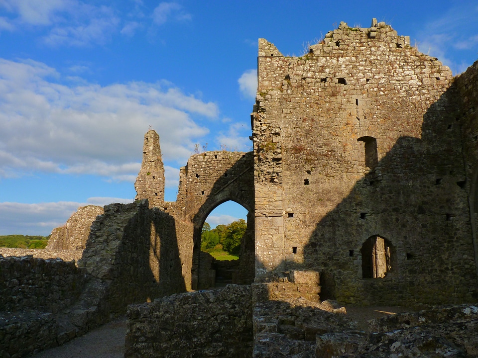 Monastery ruins monastery middle ages
