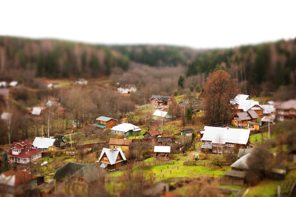 Village house nature