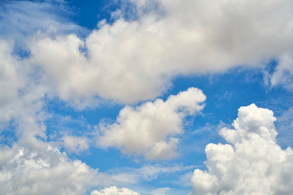 Summer cloud white