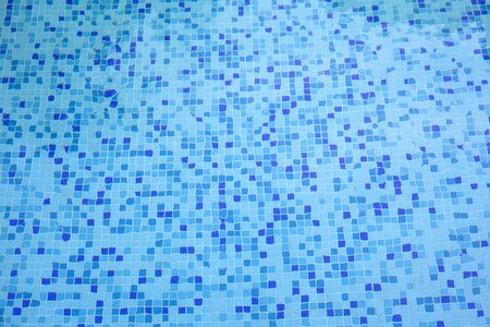Tile pool color photo