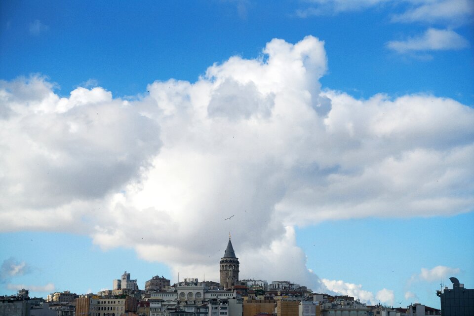 Landscape galata turkey photo