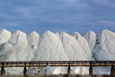 Ice winter salt