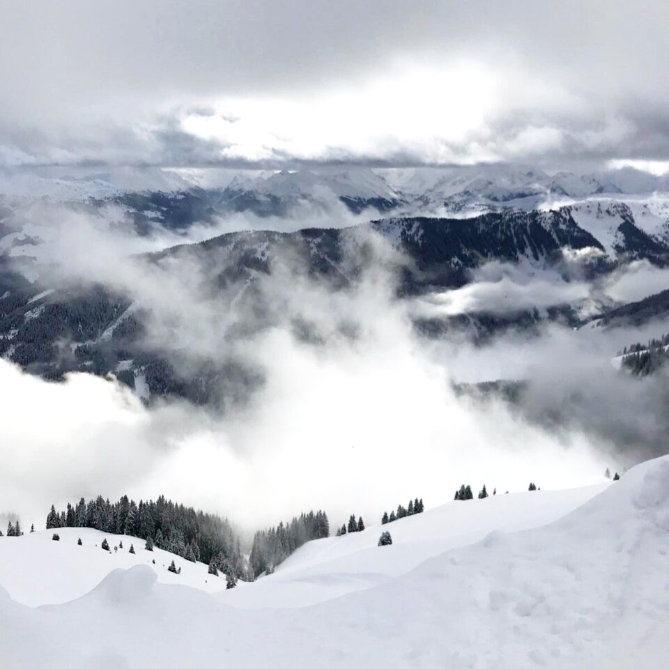 Cold landscape nature