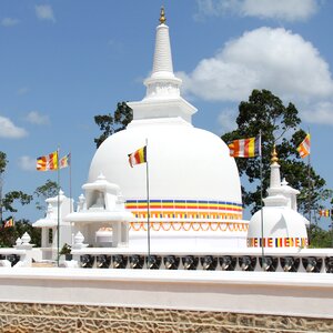 Temple buddha stupa photo