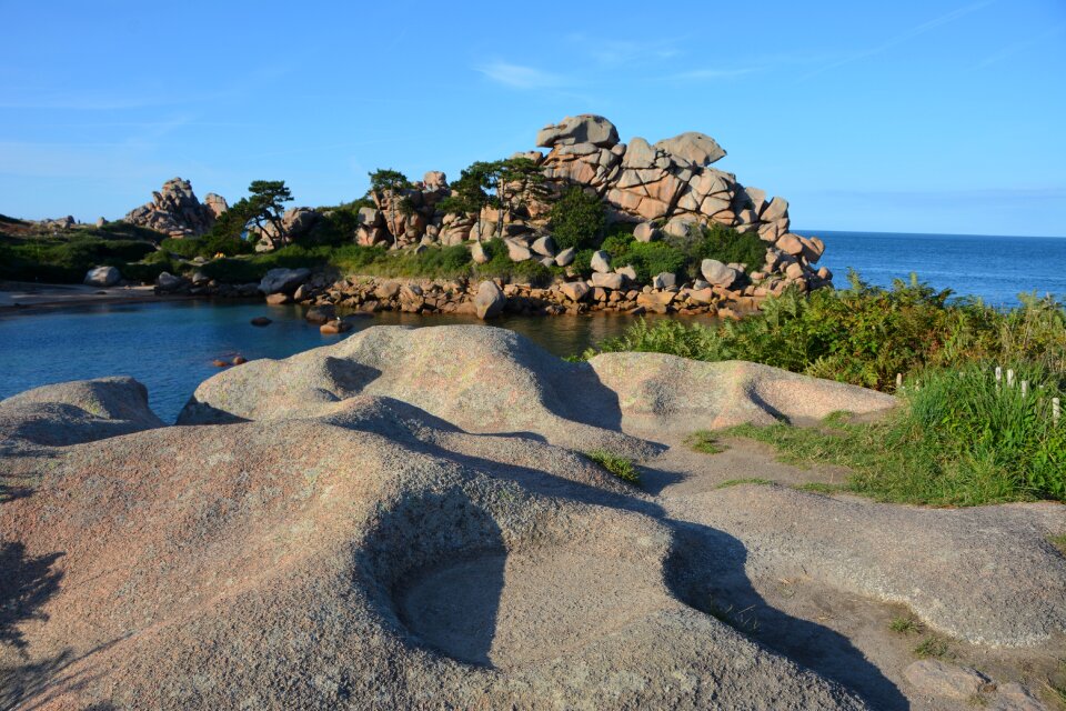 Beach sea brittany