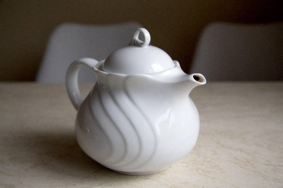 Ceramic tableware porcelain photo