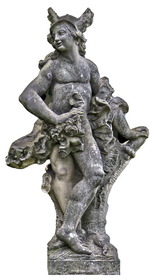 Messenger of gods monument male