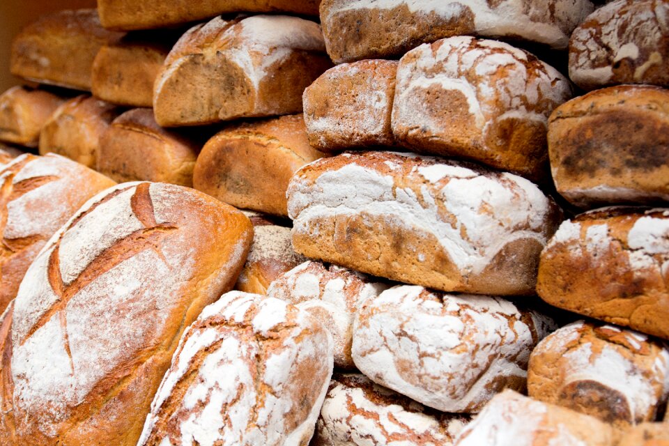 Wheat bread the freshness