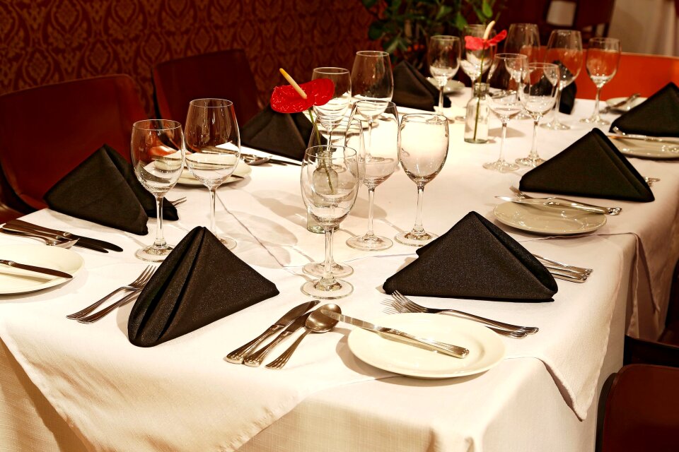 Chair cover dinner