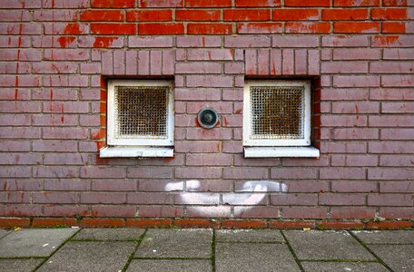 Small window graffiti urban photo