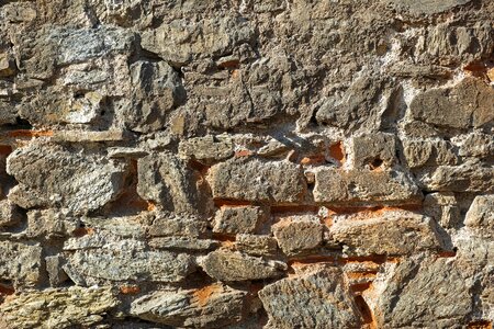 Stone wall concrete