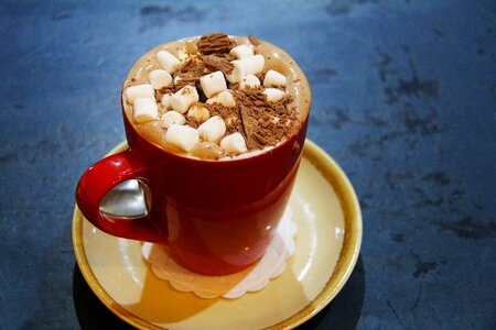 Hot cup beverage