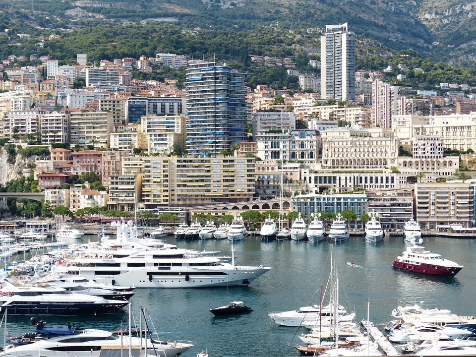 Ships yachts marina