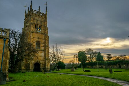 Old sky evesham bell tower