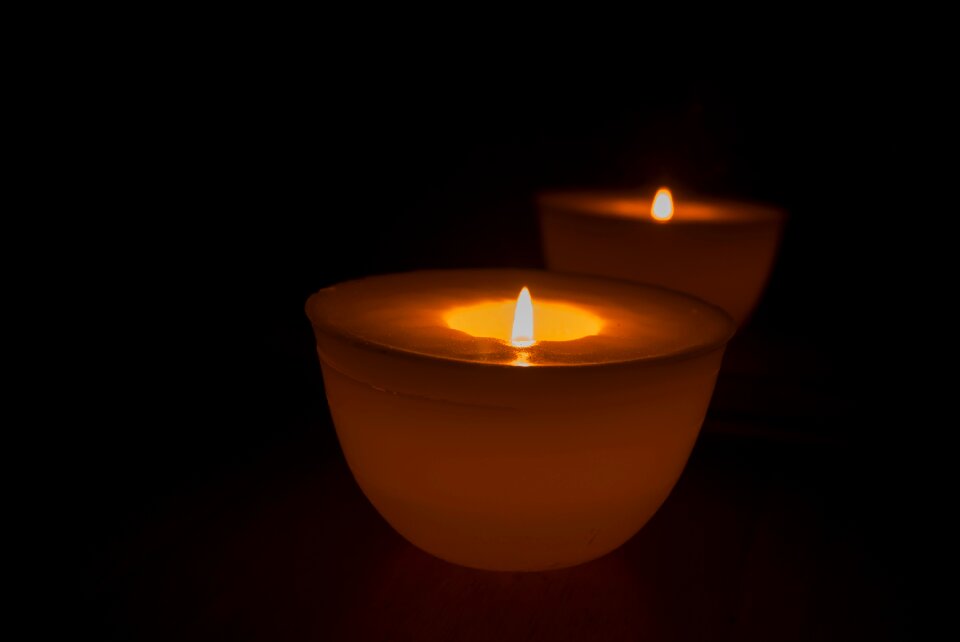 Wax reflection darkness