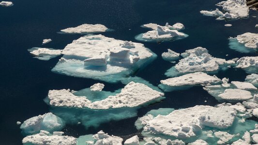 Sea landscape ice photo