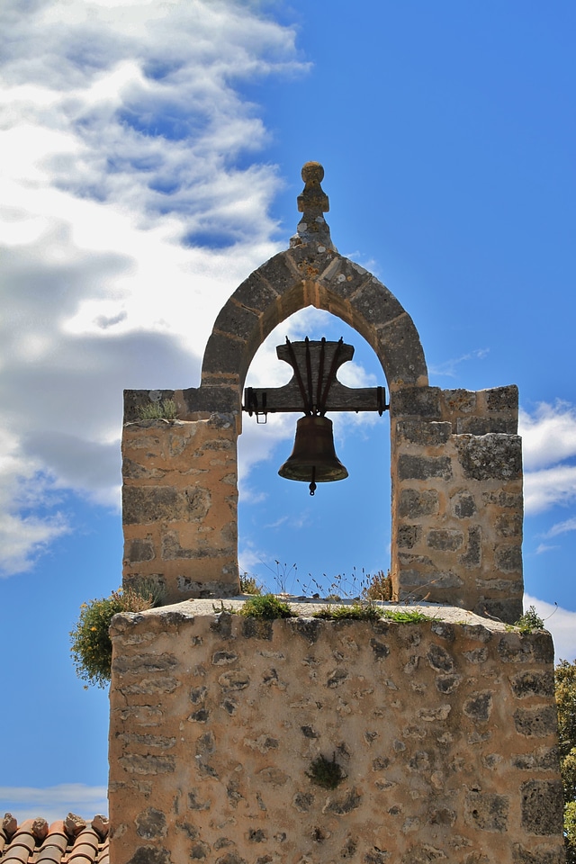 Masonry bell bell tower