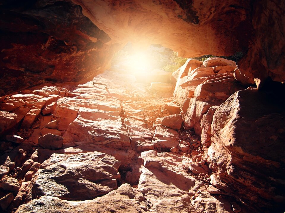 Outdoors canyon red rocks photo