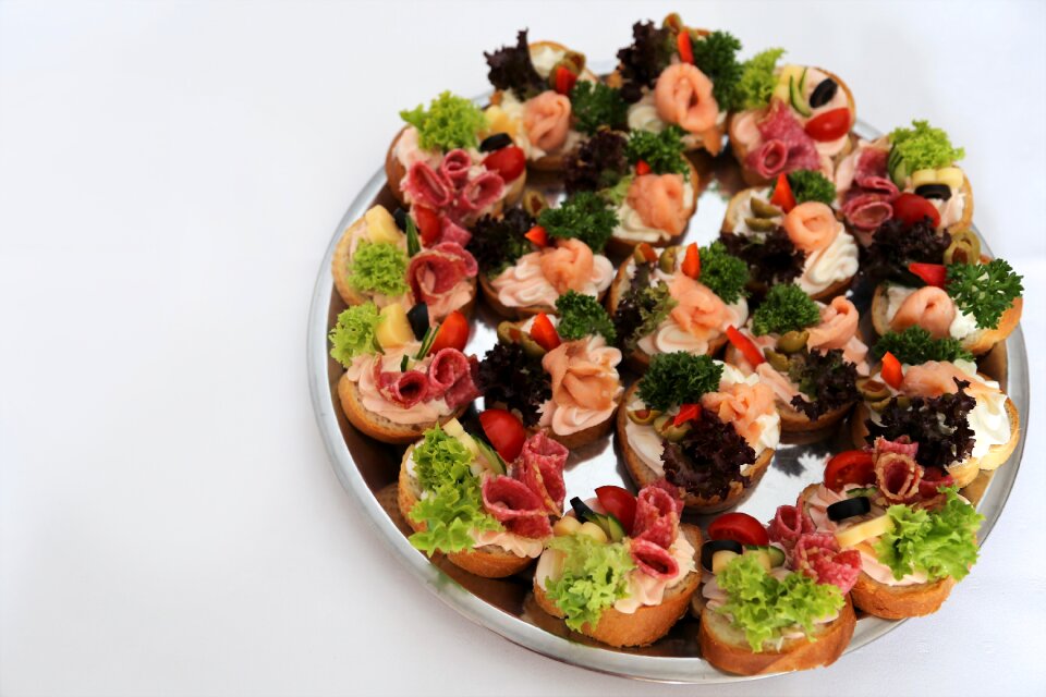 Healthy appetizer tasty