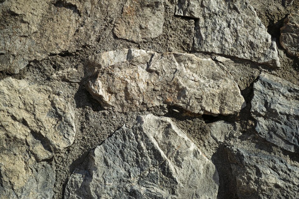 Stone wall concrete photo