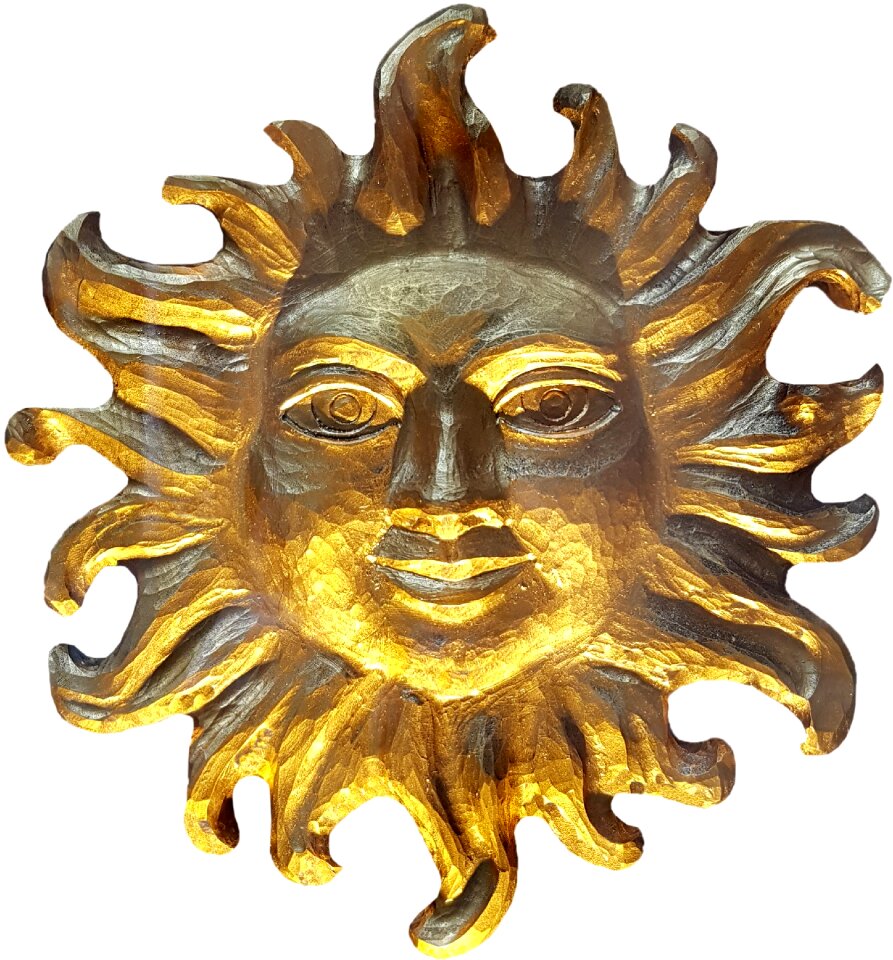 Carving woodcut gold