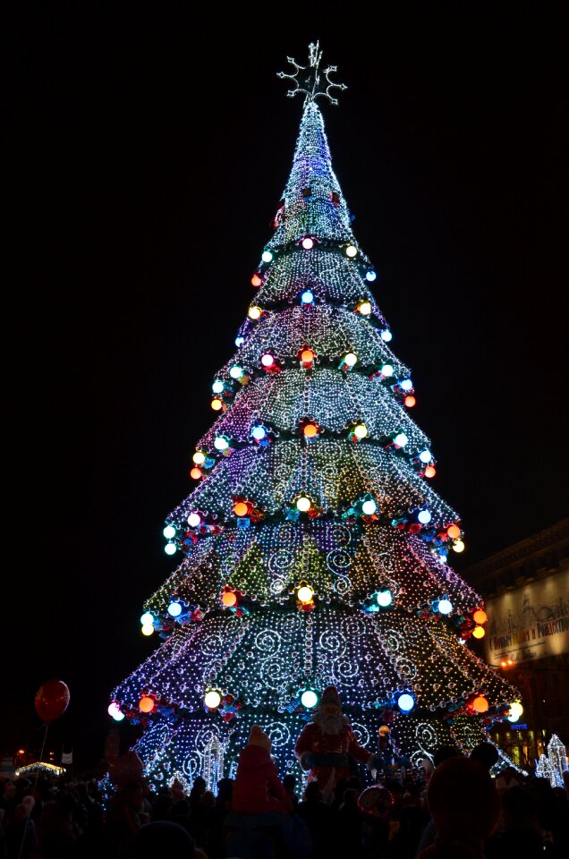 Christmas tree no one celebration