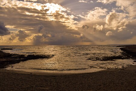 Panoramic nature sky photo