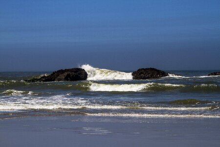 Beach seashore wave photo