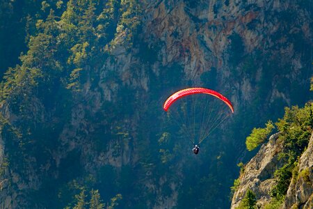 Sky landscape flying